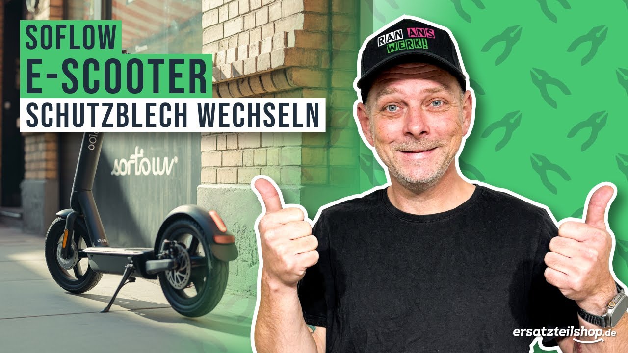 Dein E-Scooter Schutzblech hinten ist defekt? So reparierst du es ganz  einfach!