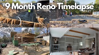 Download Lagu Living Through a 1200 Sq Ft Home Addition was INSANE // Family Home Renovation Timelapse // Part 1 MP3