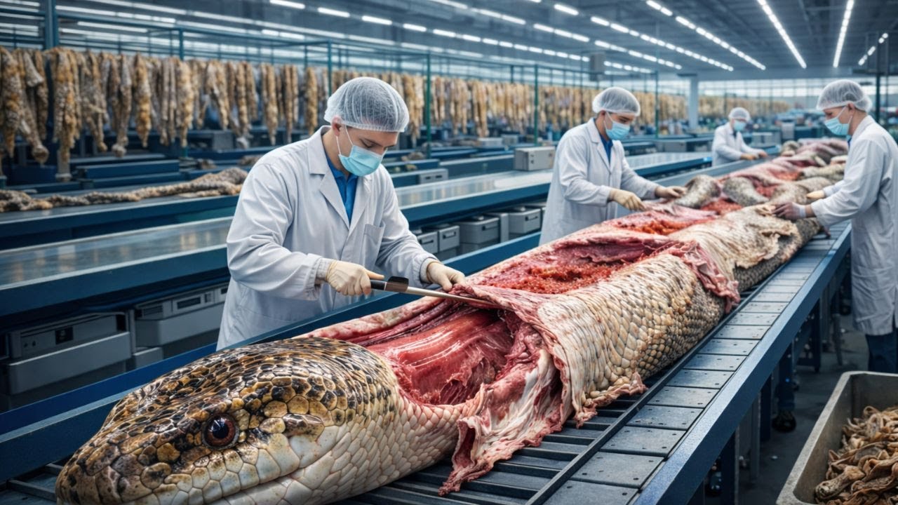 You Won’t Believe How Snake Skins Turn Into Luxury Products