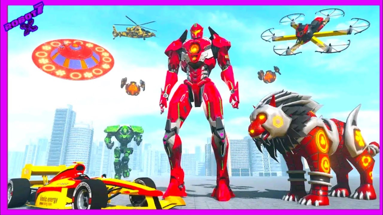 Multi Robot Car Transform Game Android gameplay