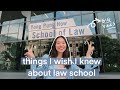 Things you should know before going to law school (SMU law): admissions, curriculum, culture, etc