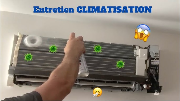 Comment désinfecter et nettoyer un climatiseur ? Entretient d'une  climatisation 