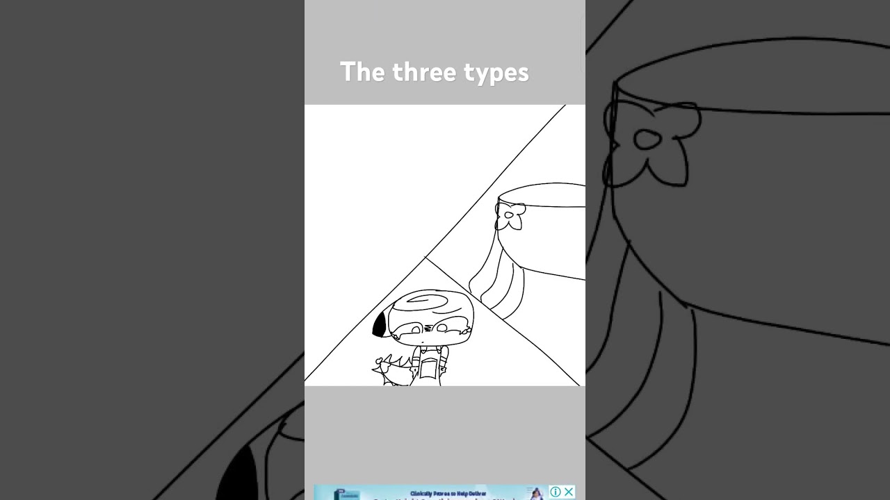 the three types ignored,not noticed,and being replaced