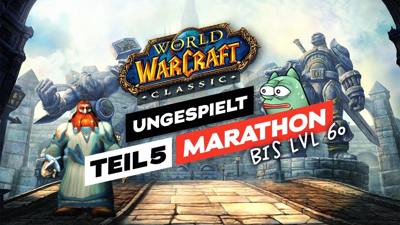 WoW CLASSIC MARATHON (TAG 3) • TEIL 5 gaming logo