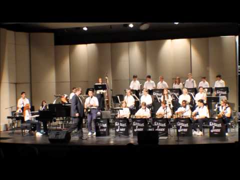 HP Jazz Band  "C Jam Blues"   Kamiak Jazz  March 2015