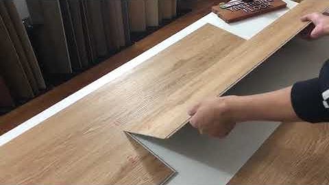 How to remove or uninstall the RVP(SPC) vinyl plank