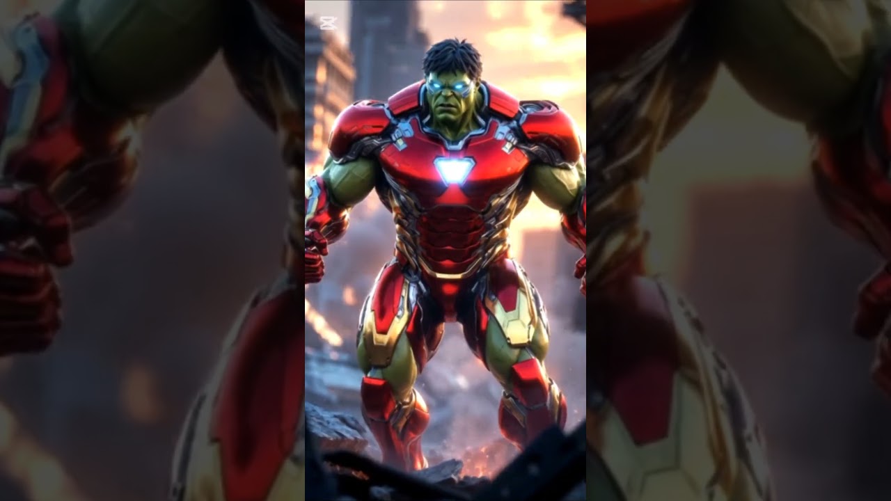 Hulk + Iron Man Fusion 😱 Ultimate Superhero Power