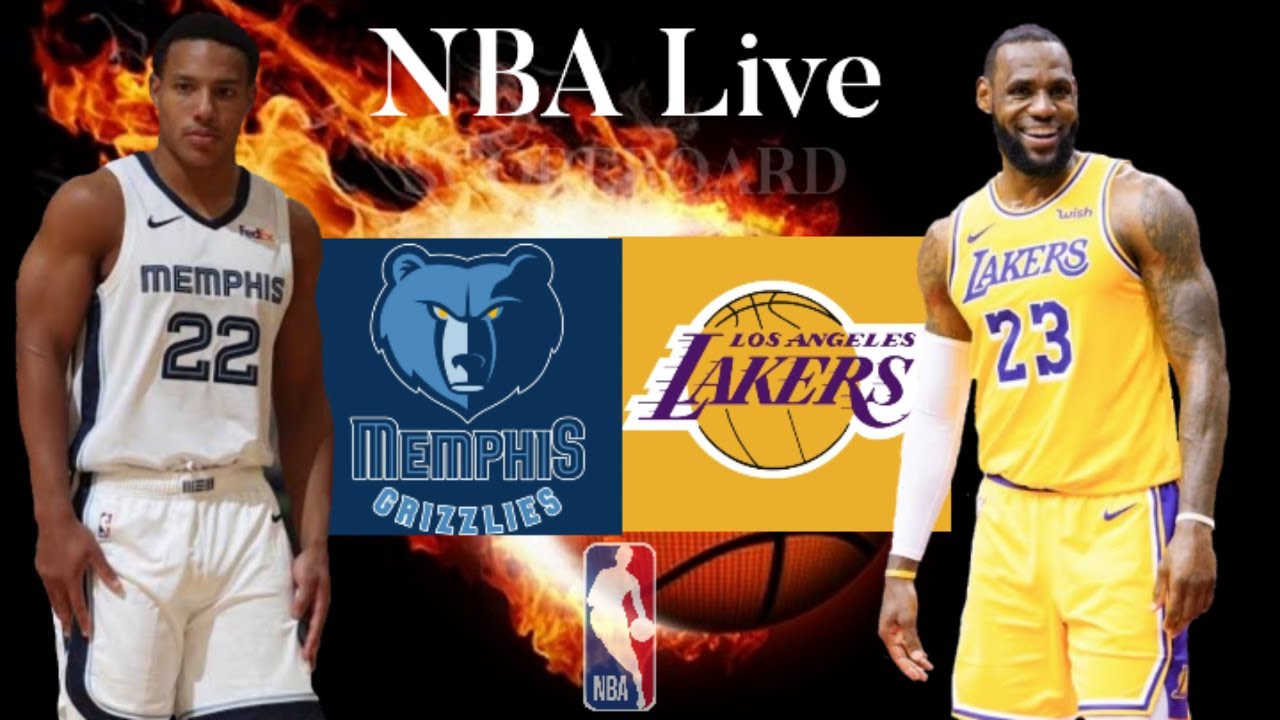 LOS ANGELES LAKERS VS MEMPHIS GRIZZLIES 20232024 NBA SEASON NBA LIVE