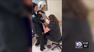 Ryan Harris-Contreras taking big steps in miraculous recovery after suffering gunshot wound