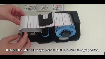 [DLP-300 #2] How to change label roll
