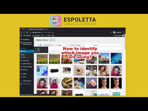 Delete duplicate images in media library