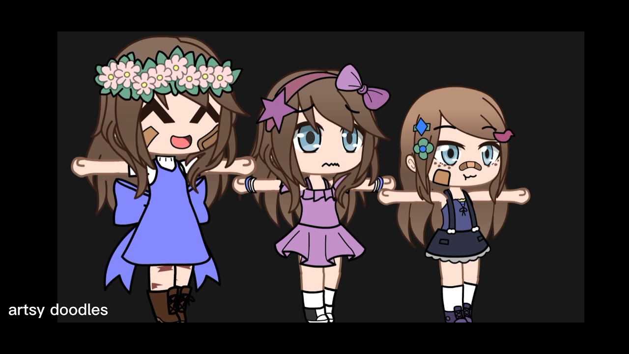 hailey,peyton,Evelyn are all sisters (from 'the party that started the story') |enjoy|