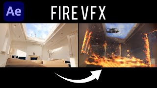 FIRE VFX COMPOSITING | After Effects