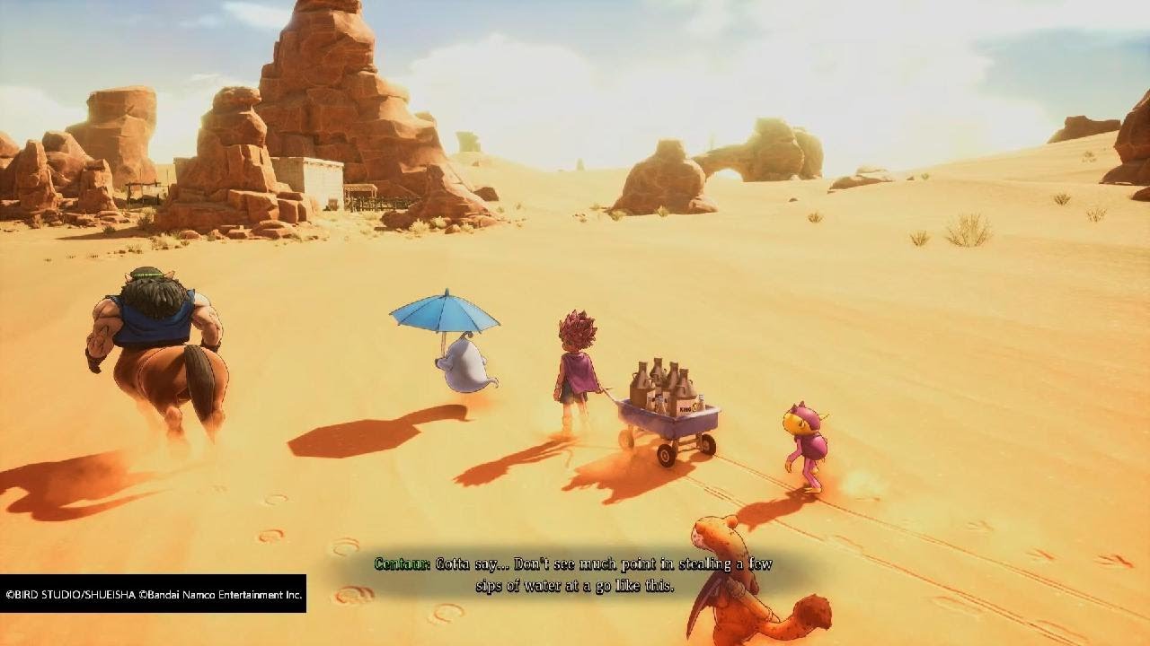 SAND LAND | Introduction & Water Delivery!