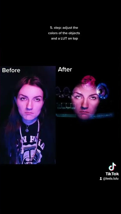 Tonys daughter POV #beforeafter #tonystark #jarvis #ironman #marvel #shorts #tiktok #vfx #hologram