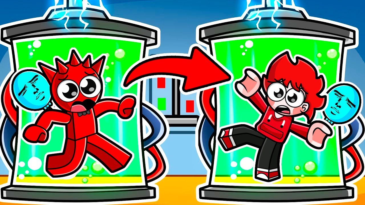 ME CONVERTÍ en HUMANO en Roblox!