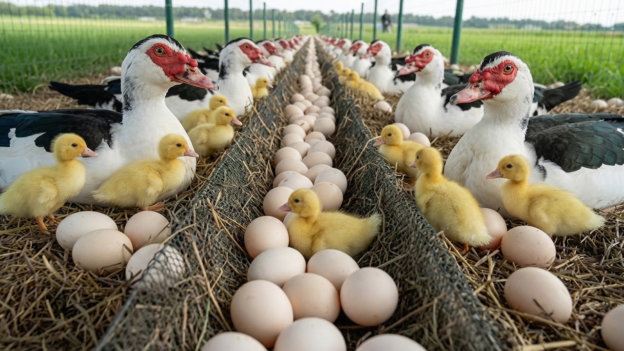 How to Raise Muscovy Ducks for Eggs & Meat | Profitable Duck Farming Business