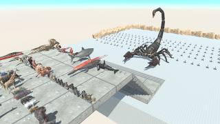 Factions vs 120 Scorpions — Can Anyone Defeat the Giant Scorpion Boss?
