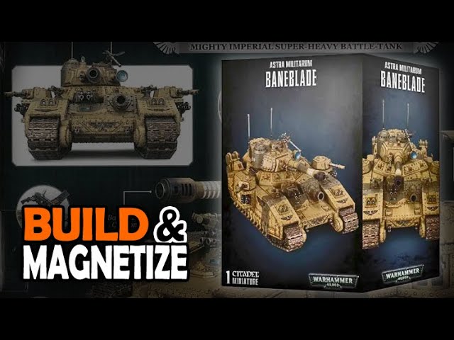 Warhammer 40K Spare Bits & Pieces Used Imperial Guard Baneblade Rear ...