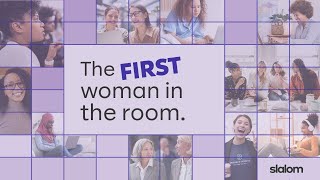 The First Woman in the Room, 60 Seconds with Slalom