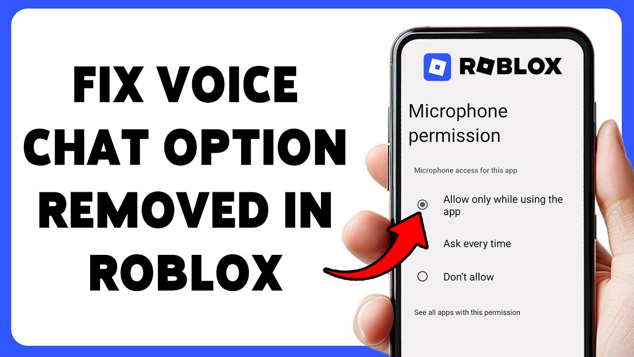 Как исправить проблему с отсутствием опции голосового чата в Roblox | Устранение неполадок с отоб...