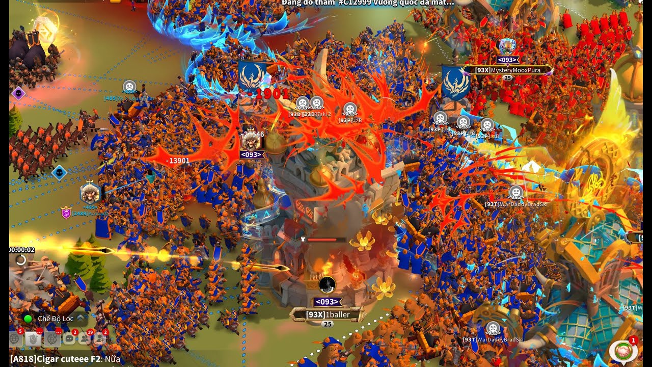 🔴END GAME? HELL KVK: KINGLAND DAY 5 : 2489/2377/1093/G5 in Rise of Kingdoms