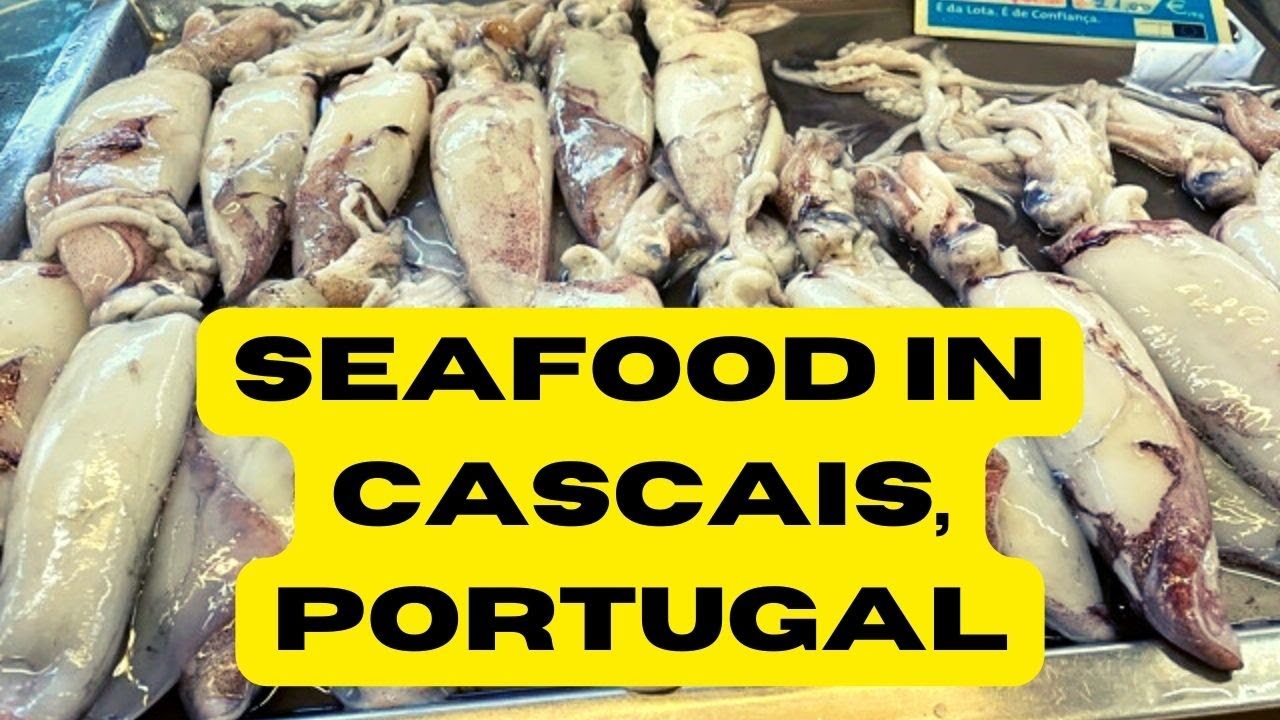 Seafood in Cascais, Portugal