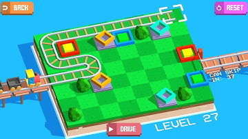 Train Simulator Maze - Classic Make Puzzle Game - Android Gameplay #1691