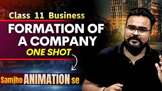 FORMATION OF A COMPANY Class 11 ONE SHOT Business studies chapter 7 | GAURAV JAIN