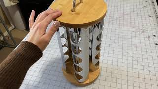 DIY Vinyl Roll Holder