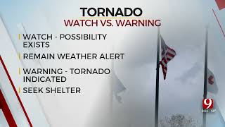 Tornado Watch Or Tornado Warning: What's The Difference