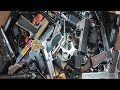 Box of guns toys   butterfly knife militarypolicecowboy gun toys 