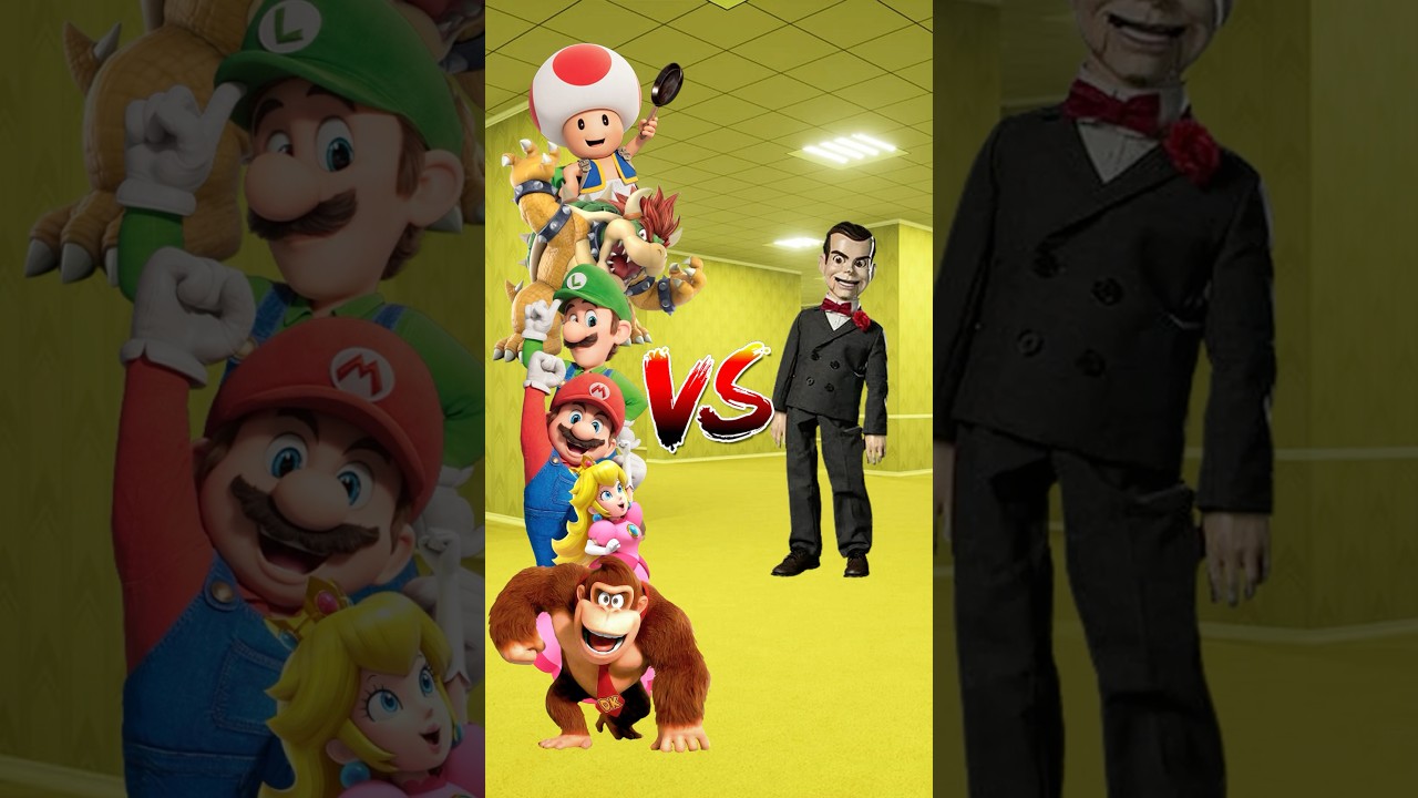 Super Mario and Friends VS Slappy The Dummy 