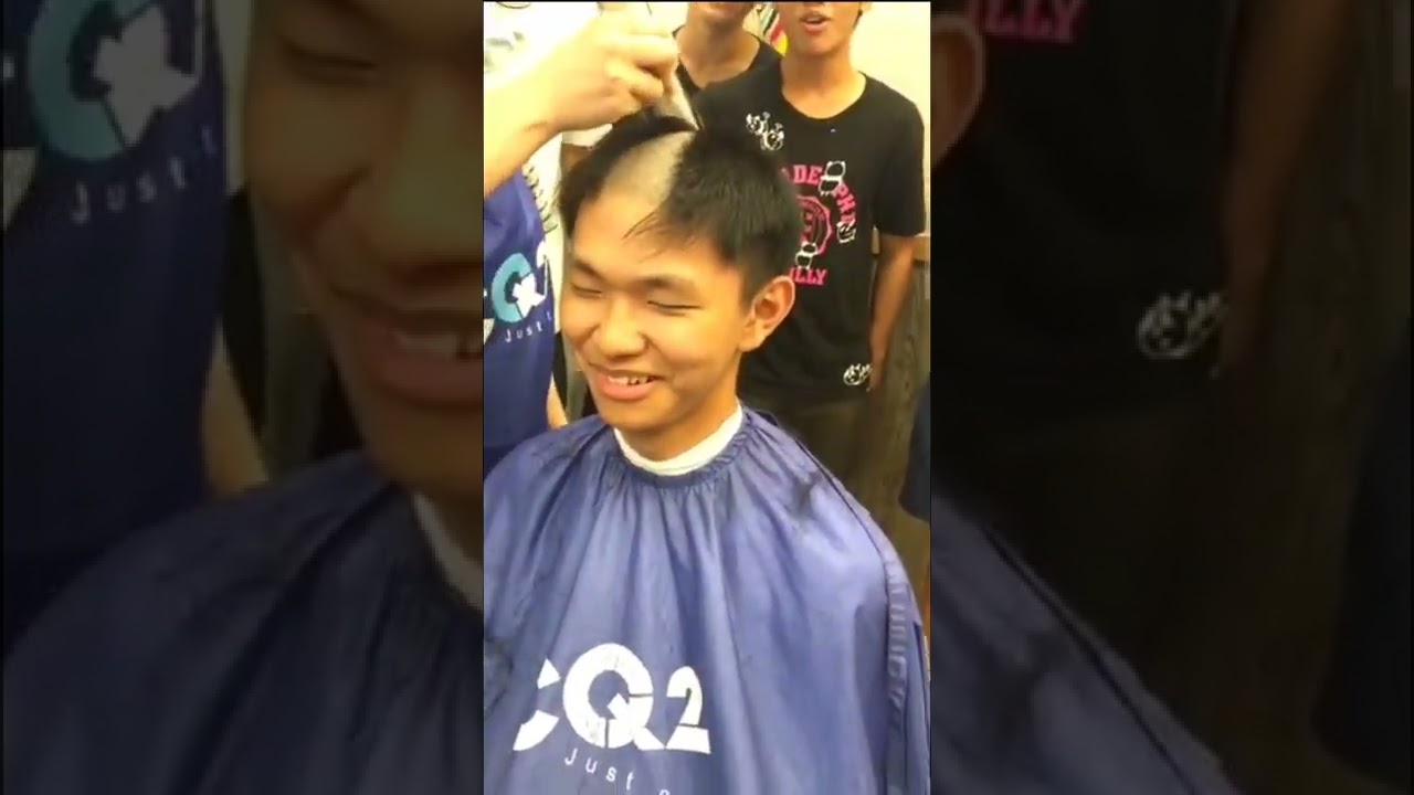group of boys headshave part 4 帅哥剃光头