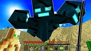 NEVER FIGHT WITHERZILLA IN MINECRAFT!!... (HARDEST MINECRAFT BOSS) screenshot 3