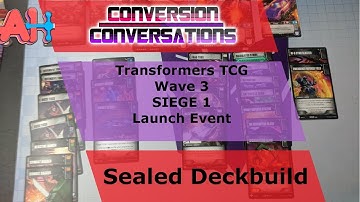 Conversion Conversations: Transformers TCG SIEGE Launch Tourney Seal 1