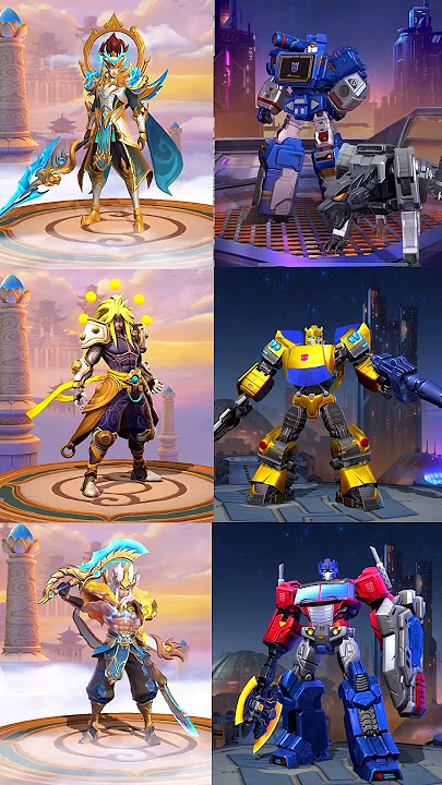 Celestial skin or transformers #mlbb #shortvideo #capcut #mobilelegends #transformers