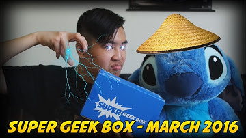 Super Geek Box Unboxing: Lightning! (March 2016)