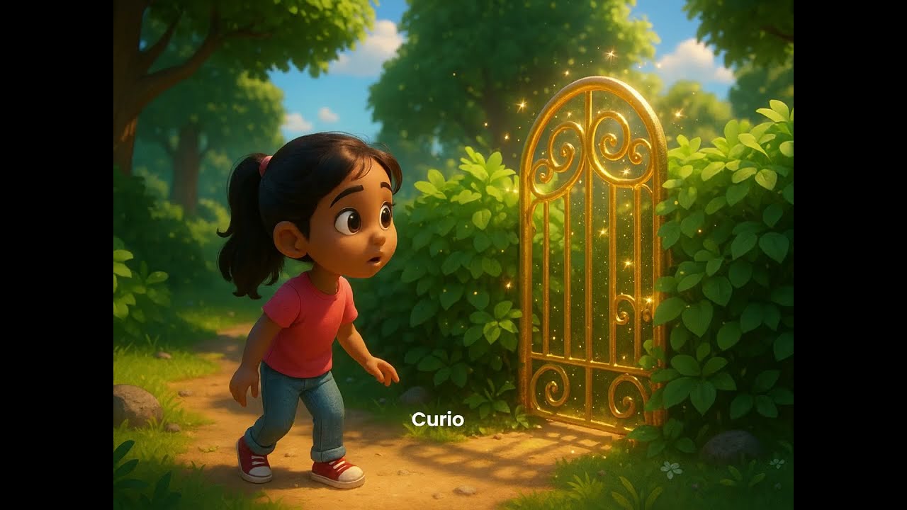 Animated Kids Story 2025: Meera’s Magical Garden Adventure ✨