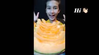 Asmr Eating Melon With Nicky