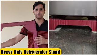 Heavy Duty Stand for Single/Double Door Refrigerator | Refrigerator Chowki  / Stand