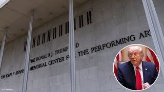 Judge orders Trump's name be removed from Kennedy Center
