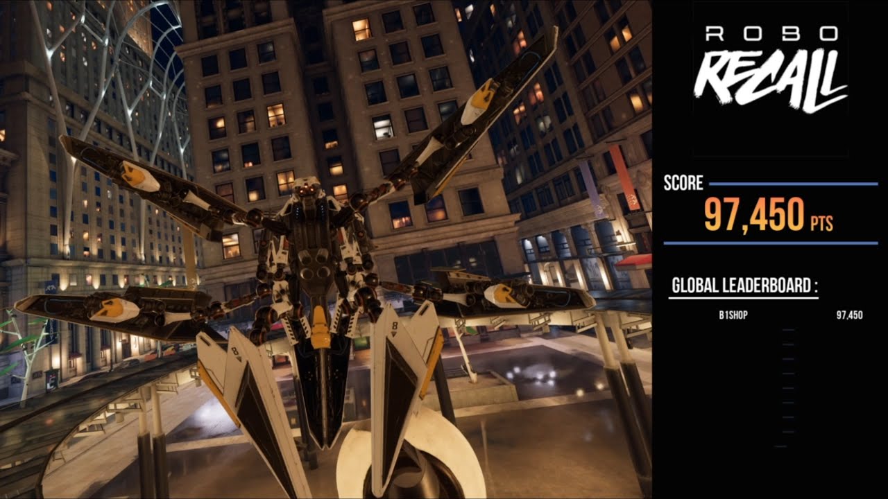 Robo Recall - First boss battle.