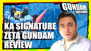 Ka Signature Zeta Gundam [Metal Robot Spirits Review]