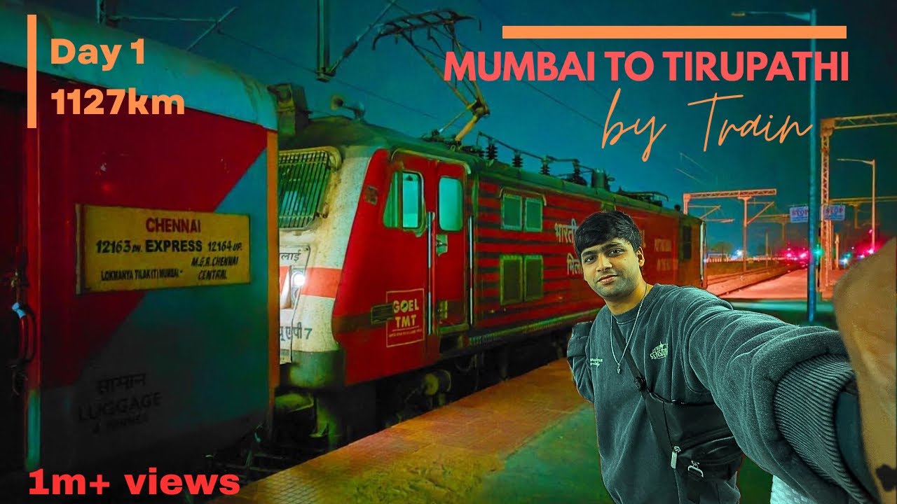 Worst Train Experience 😱 | 12163 🚆 Mumbai ➝ Tirupati Balaji 🙏 | Day 1 | 18 Hours in Sleeper Coach 😪🫩