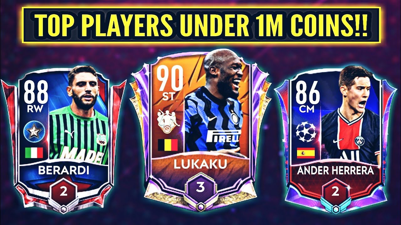 TOP BEST PLAYERS UNDER 1M COINS 😱 IN FIFA MOBILE 21| CHEAP BEASTS IN FIFA MOBILE 21!!