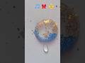👑💎Water drops fun#glitter #entertainment#colormixing #trending#satisfying#art#viralshort🥳