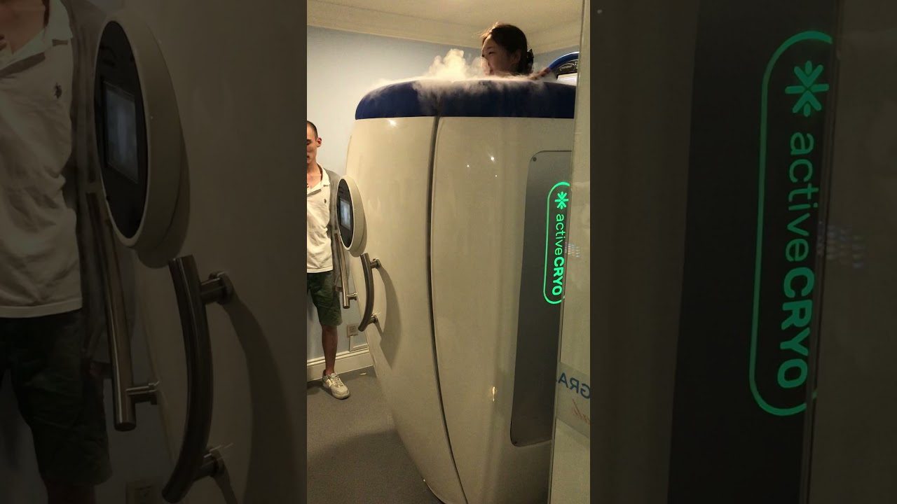 ActiveCryo cryotherapy chamber in China