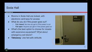 [Intro1, Video 13] Use Fail-Safe Defaults