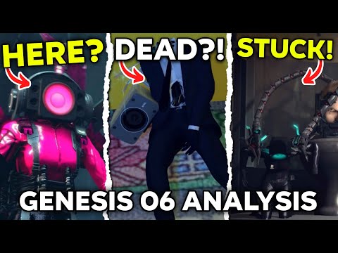 EPISODE 06 OF GENESIS IS INSANE🤯 / SKIBIDI GENESIS ALL Easter Egg Analysis Theory